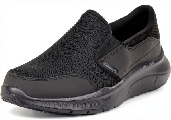 Skechers Sneaker Senza Lacci Uomo Nero Comode Sportive