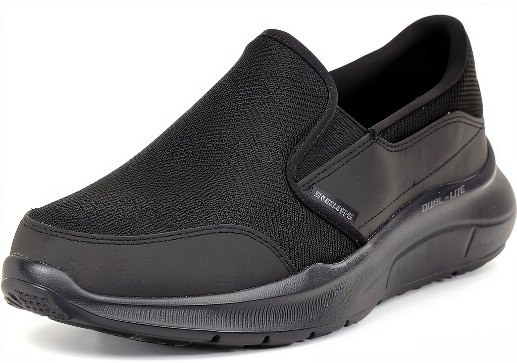 Skechers 204804 Senza Lacci Uomo in uso su pavimento urbano