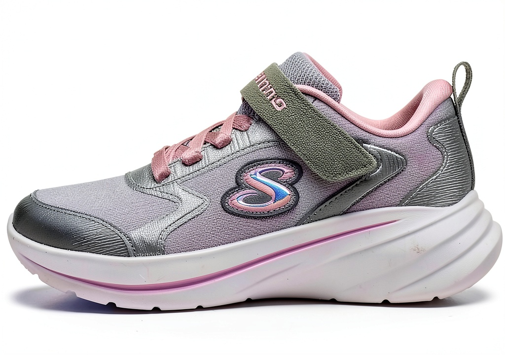 'Skechers sneaker per bambine in colore nero con dettagli sparkle'