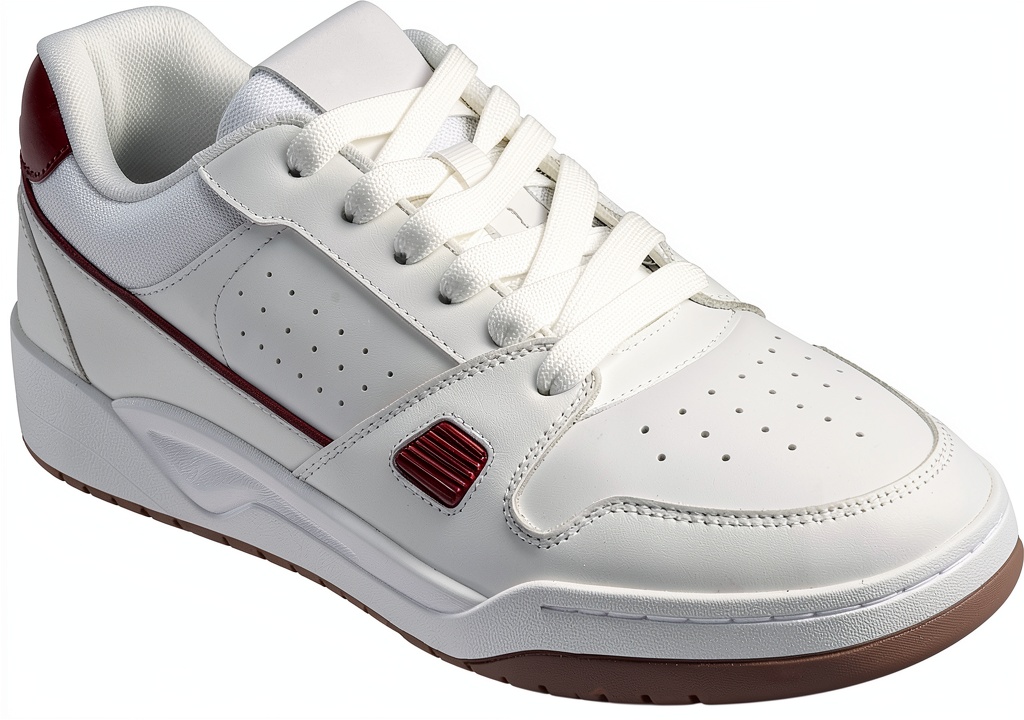 'SKECHERS Sneaker in pelle suede con dettagli mesh e memory foam'