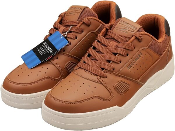 Skechers Sneaker Uomo Pelle Suede Memory Foam Harry Kane-8