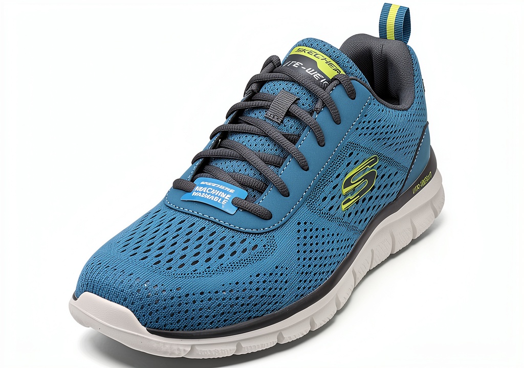 Skechers Track Leshur sneaker in uso quotidiano