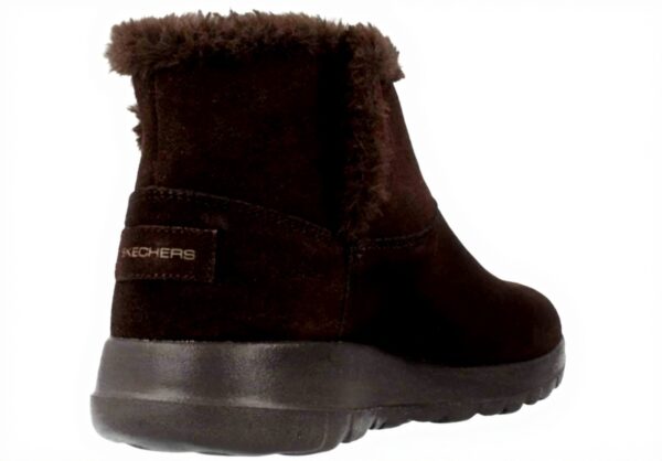 Skechers Stivali Donna Comodi Impermeabili Marrone Chestnut