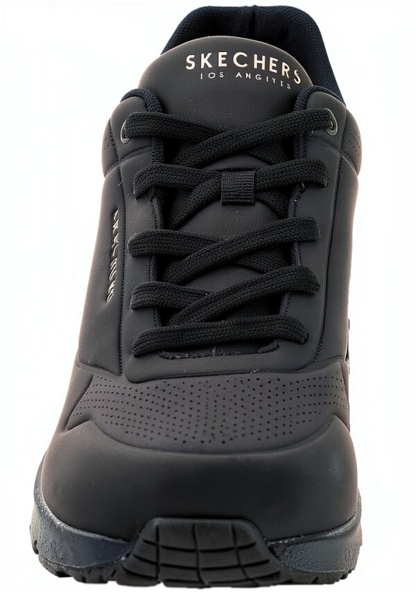 Skechers Scarpe Donna Sneaker Pelle Sintetica Nero-5