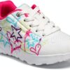 Skechers Sneaker Bambine Stampa Stelle Cuore Leggere-1