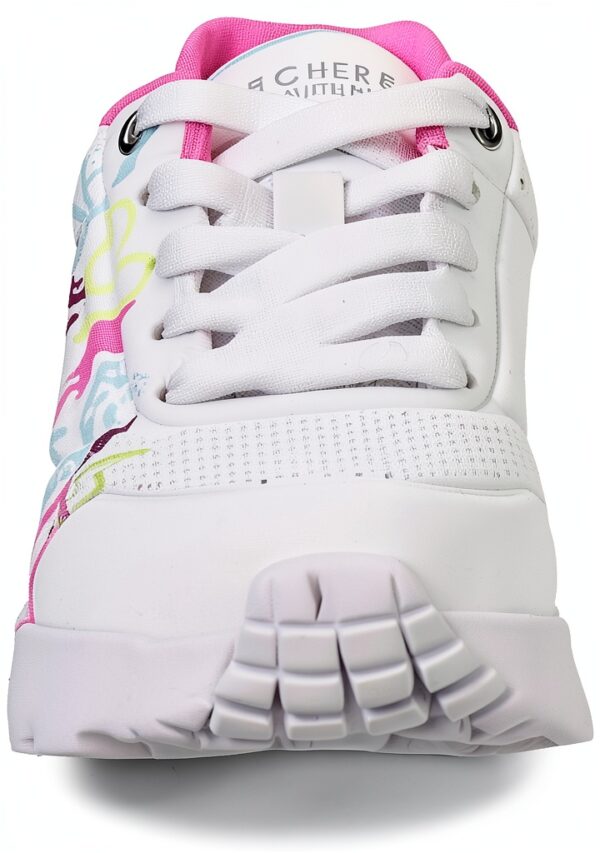 Skechers Sneaker Bambine Stampa Stelle Cuore Leggere-3