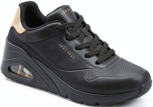 Skechers Scarpe Donna Sneaker Pelle Sintetica Nero-1