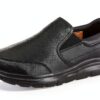 Skechers Flex Advantage Sr Mocassini Uomo Nero Pelle-0