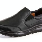 Skechers Flex Advantage Sr Mocassini Uomo Nero Pelle-0