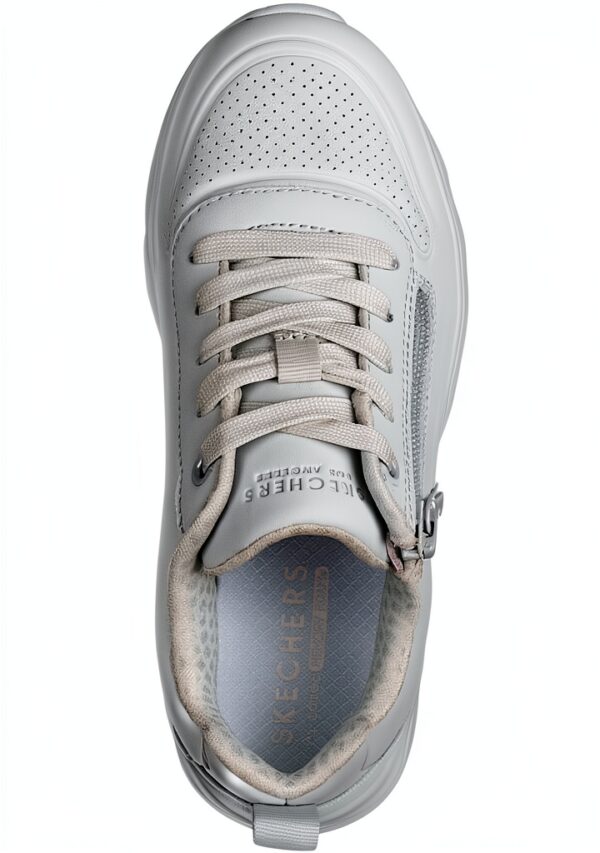 Skechers Sneaker bambina memory foam lacci moda-2