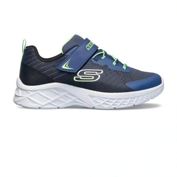 Skechers Sneaker Bambini Tessuto Sintetico Suola Flessibile-3
