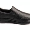 Skechers Flex Advantage Sr Mocassini Uomo Nero Pelle-3