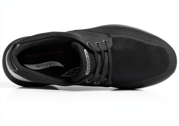Skechers Mocassini Uomo Pelle Liscia Scarpe Casual Comode-4