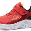 Skechers Sneaker Bambini Tomaia Rete Lacci Elastici-0