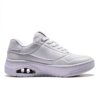 Skechers Sneaker Uomo White Duraleather Mesh Comode-1