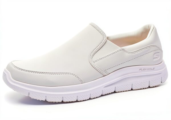 Scarpe Skechers Uomo Pelle Liscia Antiscivolo Leggere-1