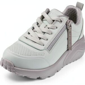 Skechers Sneaker bambina memory foam lacci moda-0