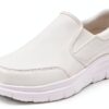 Scarpe Skechers Uomo Pelle Liscia Antiscivolo Leggere-0