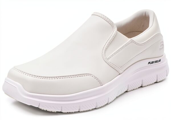 Scarpe Skechers Uomo Pelle Liscia Antiscivolo Leggere-0