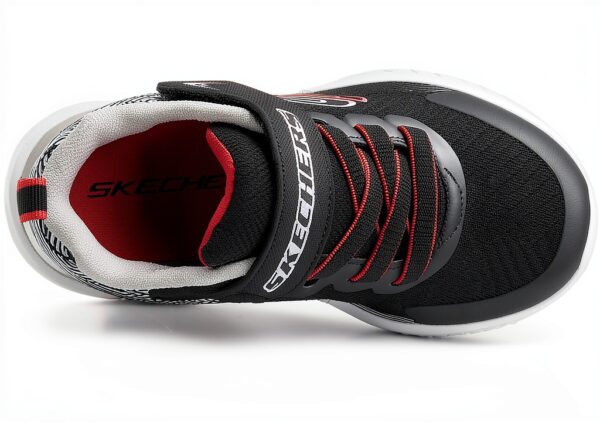 Skechers Sneaker Bambini Tessuto Sintetico Suola Flessibile-3