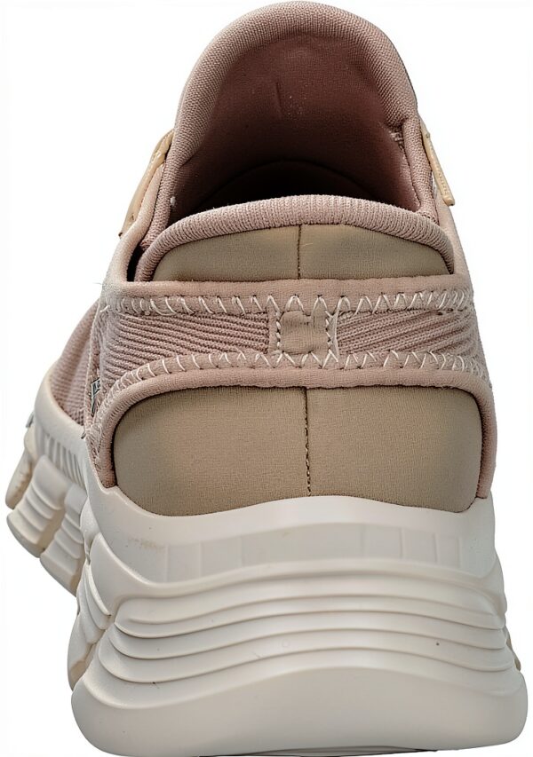 Scarpe Donna Skechers Bobs B Flex Hi Taupe Beige-2