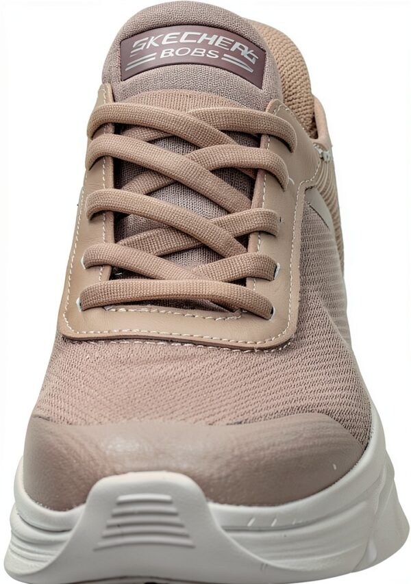 Scarpe Donna Skechers Bobs B Flex Hi Taupe Beige-3