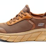 Scarpe Donna Skechers Bobs B Flex Hi Taupe Beige-0