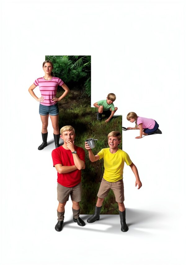 Cajun Kids Adventures Libro Digitale 233 Pagine Inglese per Bambini-0