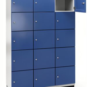 Armadietto C+P 5 scomparti blu genziana 1200mm-0