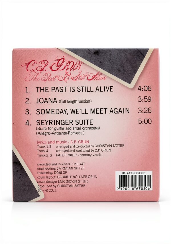 The Past Is Still Alive CD di Grun, C. P. – Edizione 2011, 1 disco-1