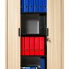 Armadio a serranda C+P nerastro 1980x800x420 mm 4 ripiani 5 file-3