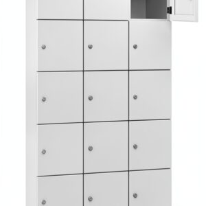 Armadietto C+P 5 scomparti Cambio grigio chiaro 900 mm-0