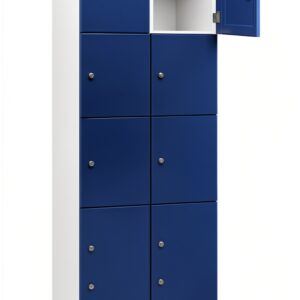 Armadietto C+P 5 scomparti Cambio grigio chiaro/blu genziana 600 mm-0