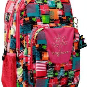 Zaino C Y P 43 cm Adattabile Trolley Patchwork Multicolore bambini-0