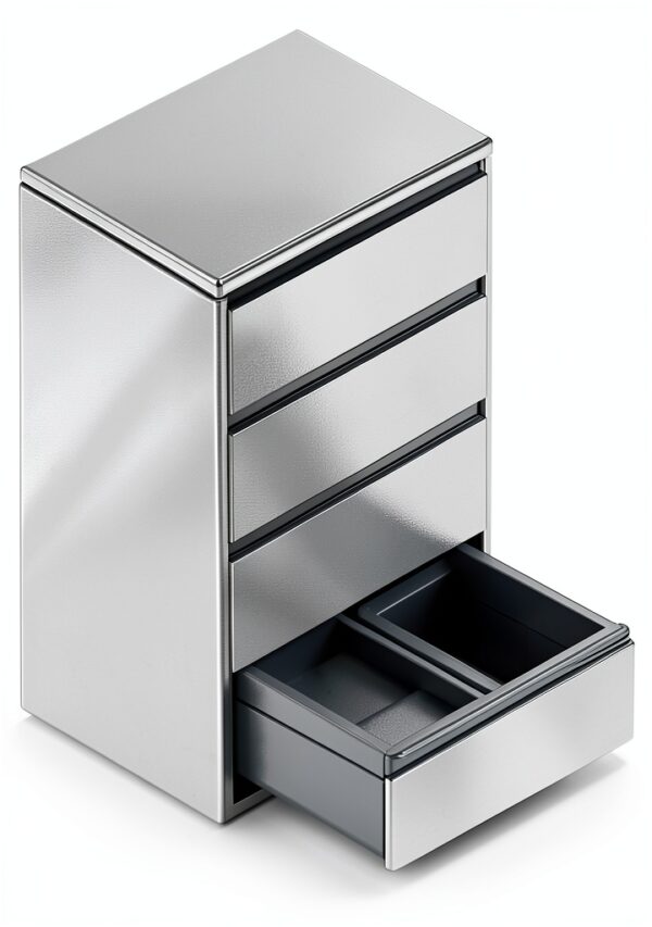 Classificatore per cartelle sospese C+P ACURADO zincato 4 cassetti-2