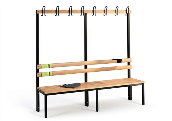 Panca per guardaroba C+P 8052-100 Faggio Naturale 40x197 cm-0