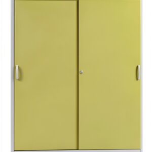Armadio scorrevole C+P ACURADO grigio chiaro 195x160x50 cm-0