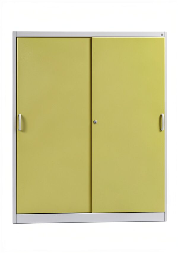 Armadio scorrevole C+P ACURADO grigio chiaro 195x160x50 cm-0