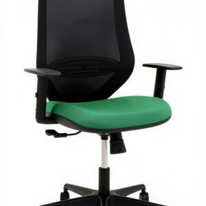 Sedia da ufficio P&C Mardi 0B68R65 Verde Smeraldo in PVC Nylon-0
