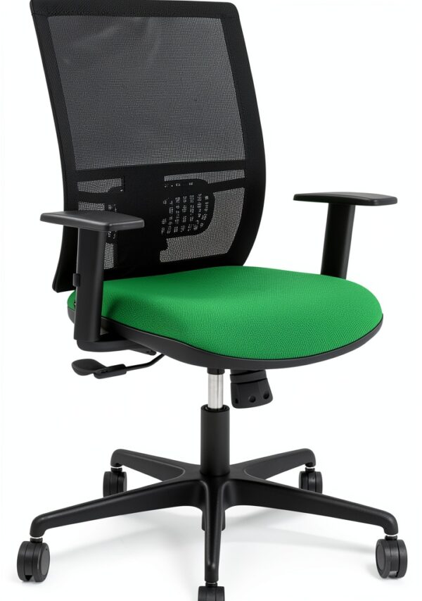 Sedia da ufficio P&C multicolore moderna, design ergonomico,-0