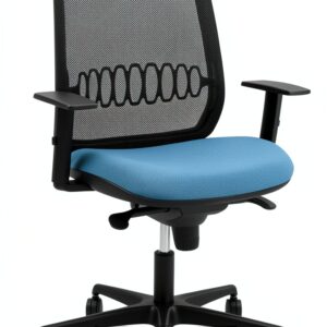 Sedia da ufficio P&C Alari 0B68R65 Blu cielo, design moderno, con-0