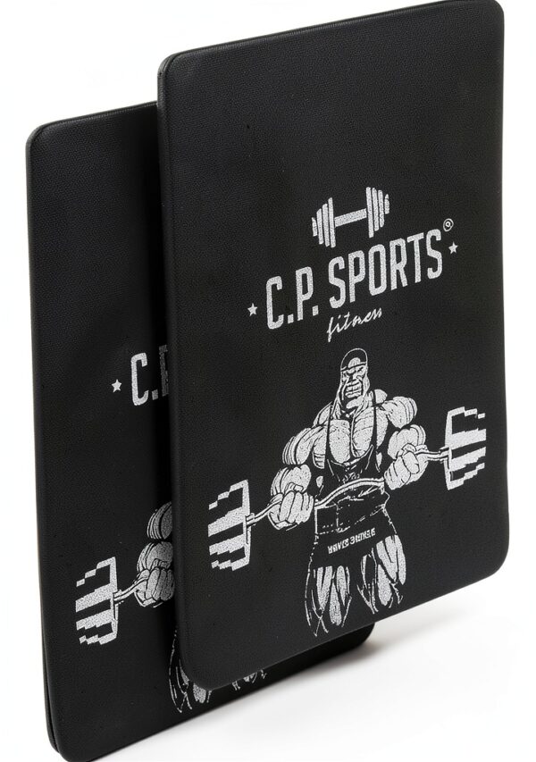 C.P. Sports Set di 2 Manubri in Ghisa da 20 kg con Dischi e-5